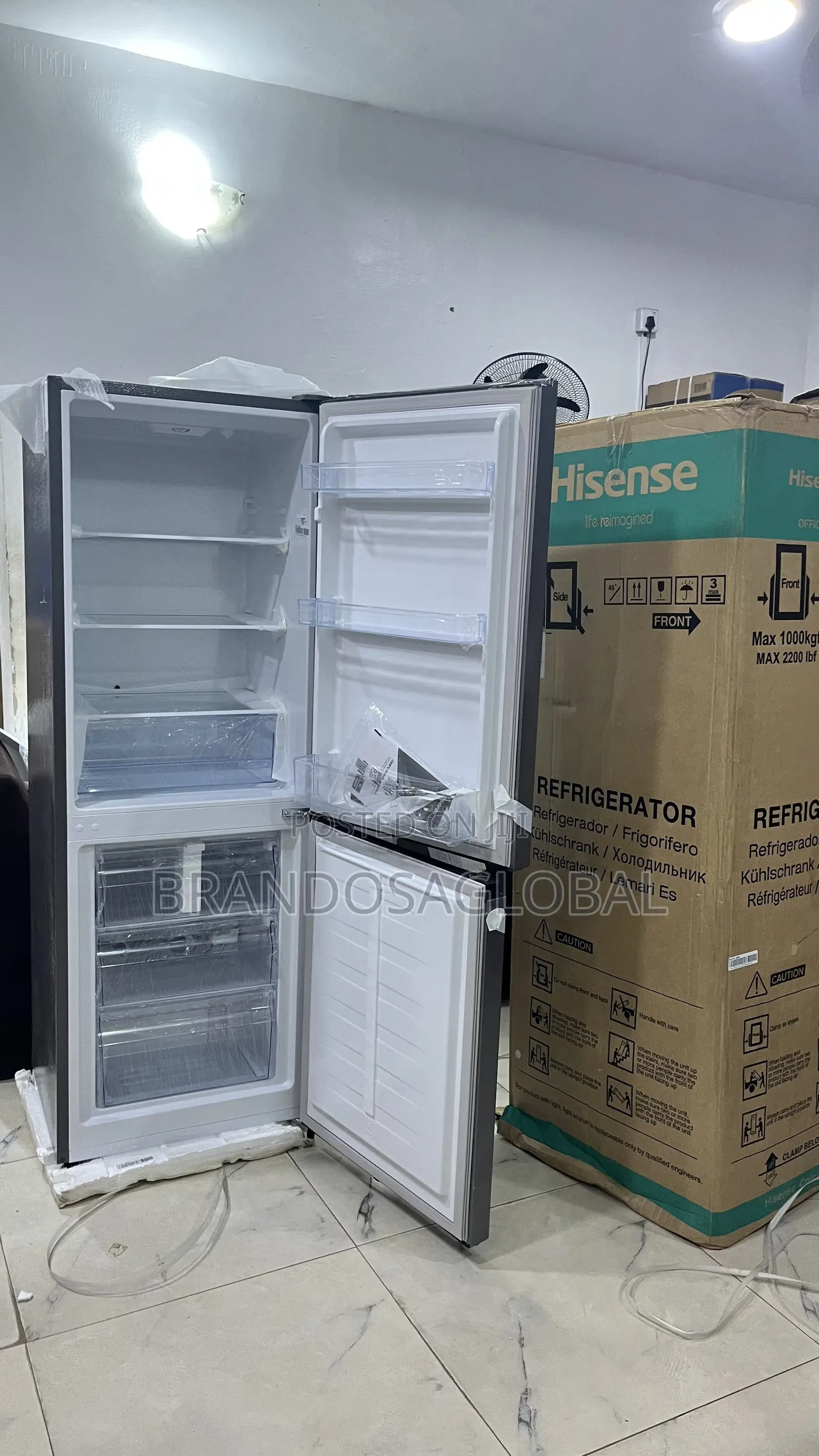 Hisense 225 Litres Refrigerator 29DCA–EnergyEfficientHome Refrigerator