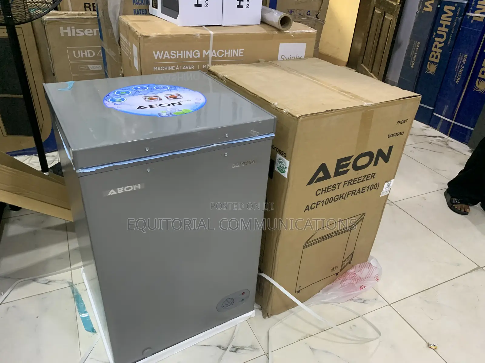 AEON 100L Chest Freezer Ideal for Homes, Restaurants, Cafes
