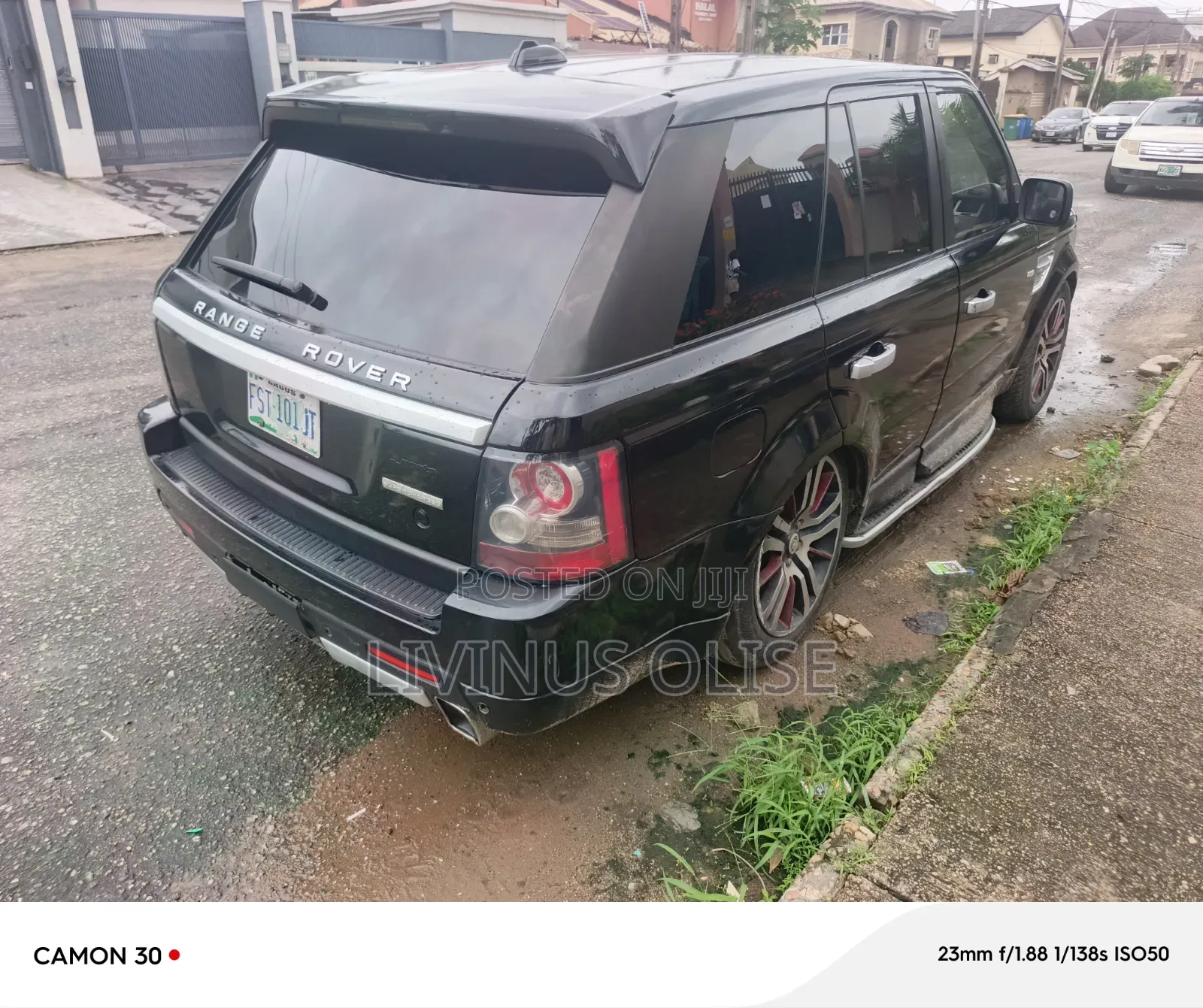 Land Rover Range Rover Sport 2006 Black