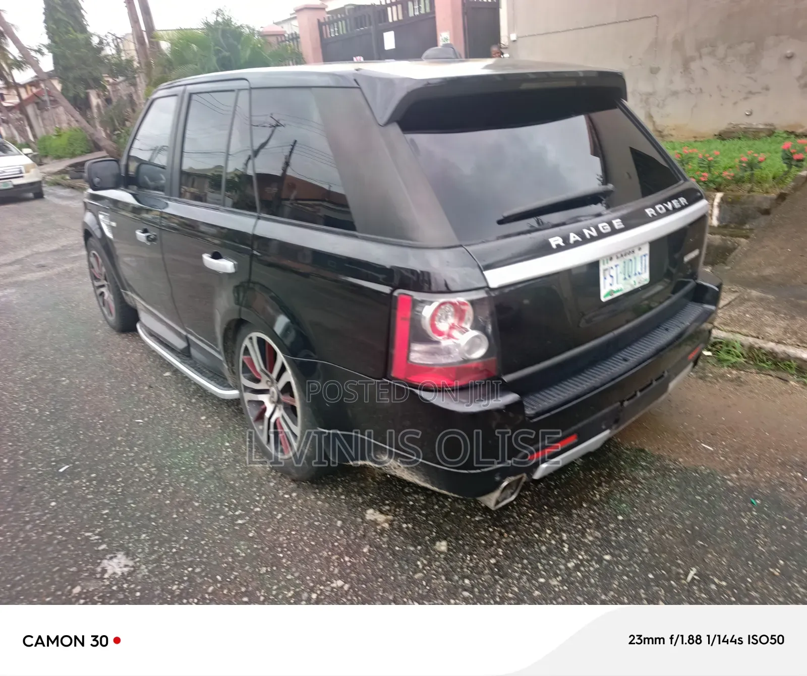 Land Rover Range Rover Sport 2006 Black