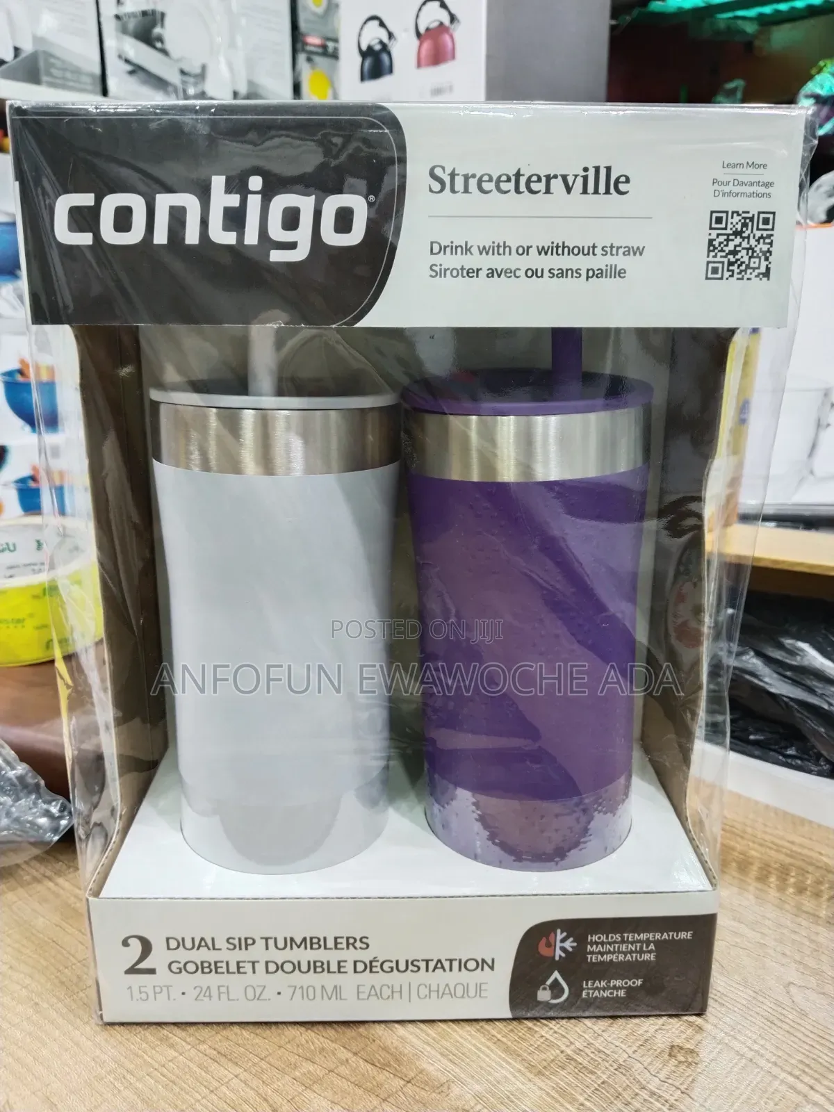 Contigo 2-Pack Dual Sip Tumblers