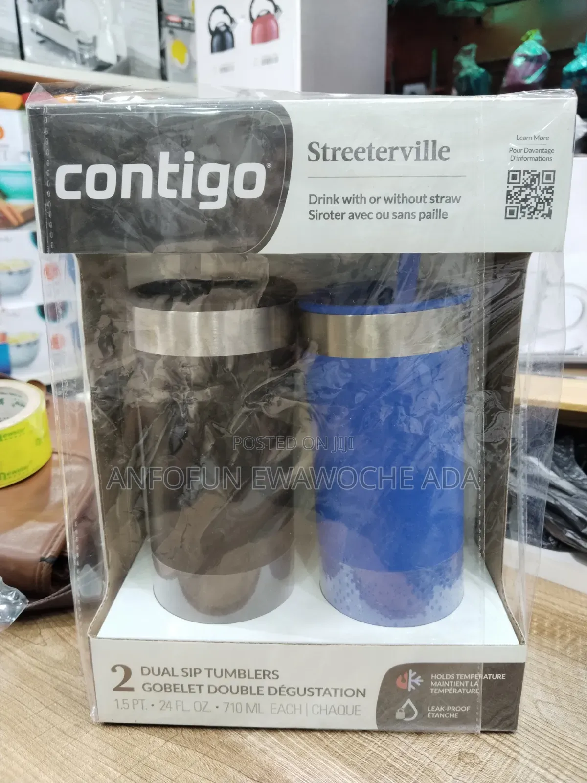 Contigo 2-Pack Dual Sip Tumblers