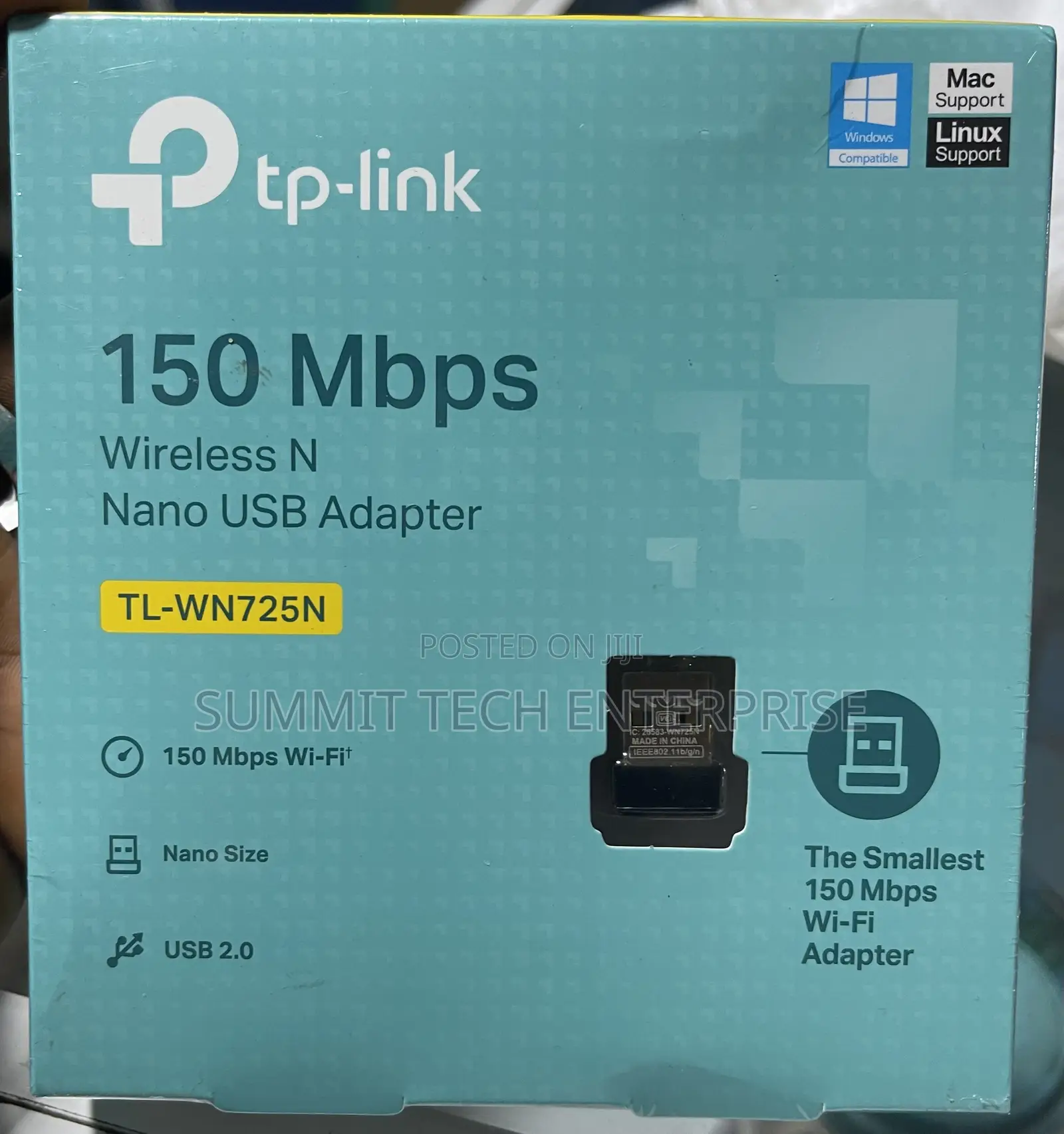 Tplink Wireless Nano USB Adapter 150mbs