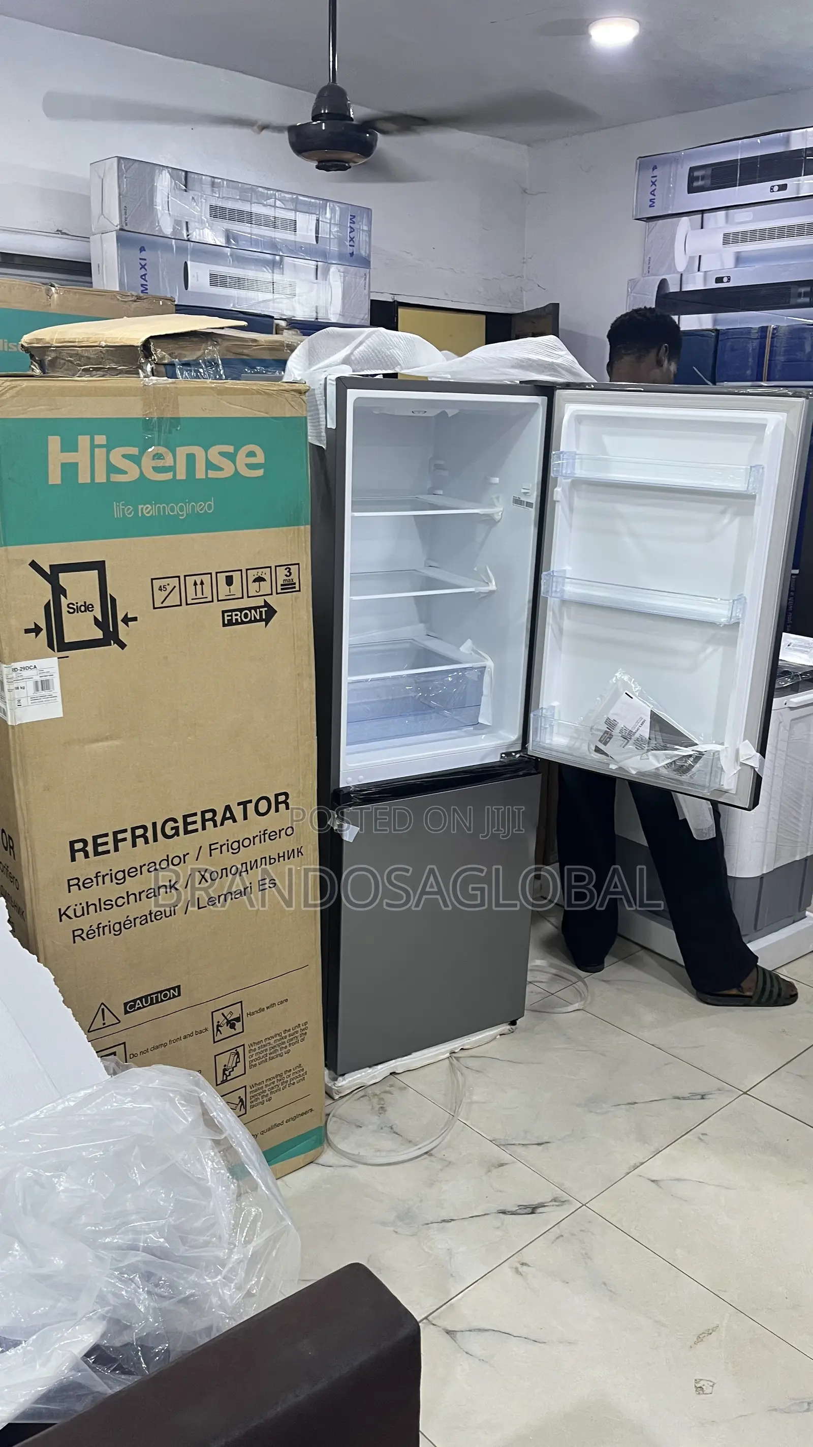 Hisense 225L Double Door Refrigerator – Fast Cooling Refrigerator