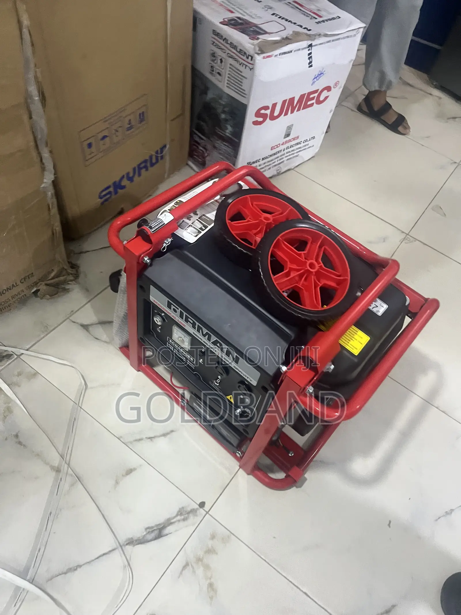 Firman ECO4990ES Generator for Shops Homes