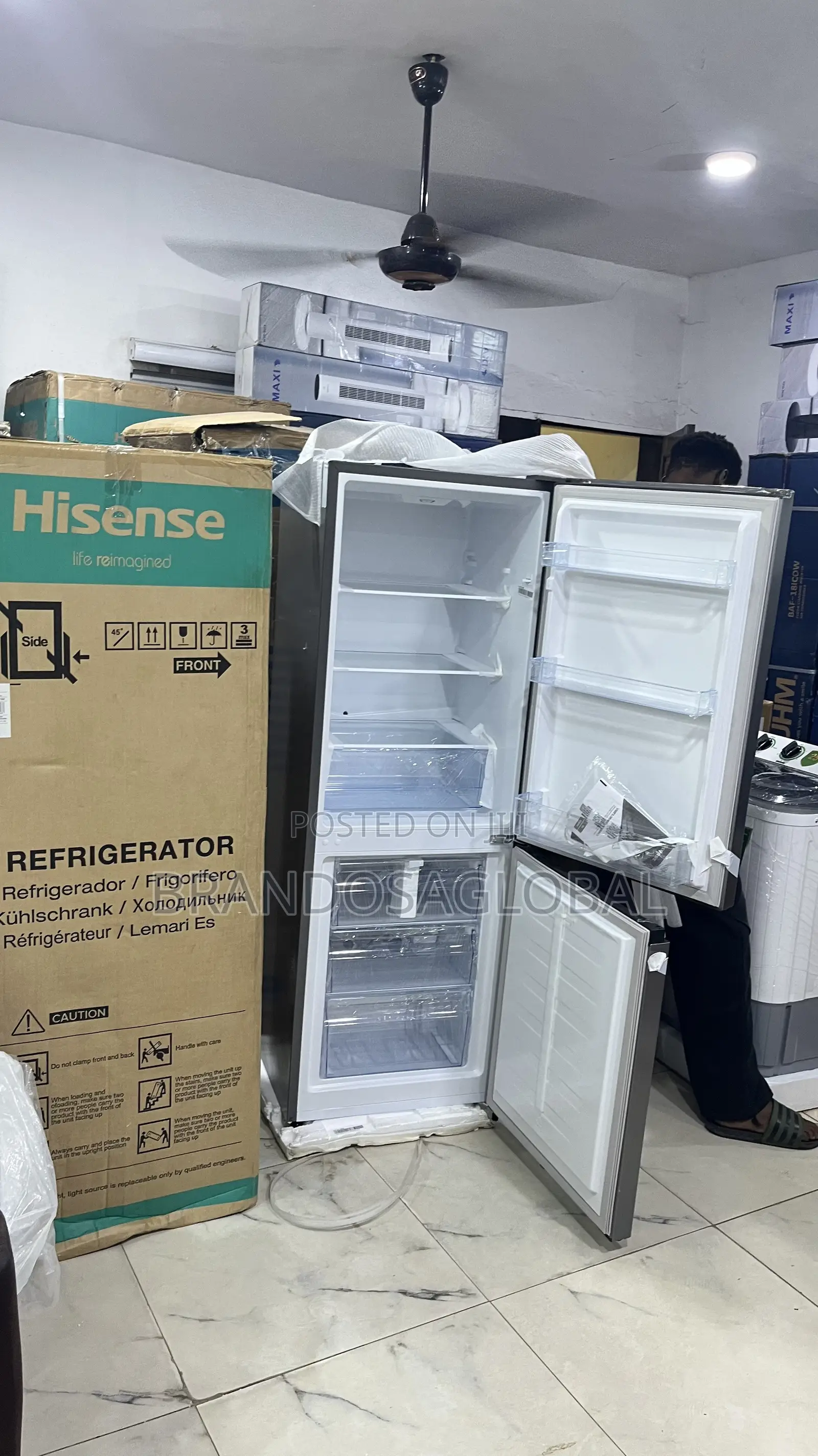 Hisense 29DCA Fridge – Stylish Family Refrigerator