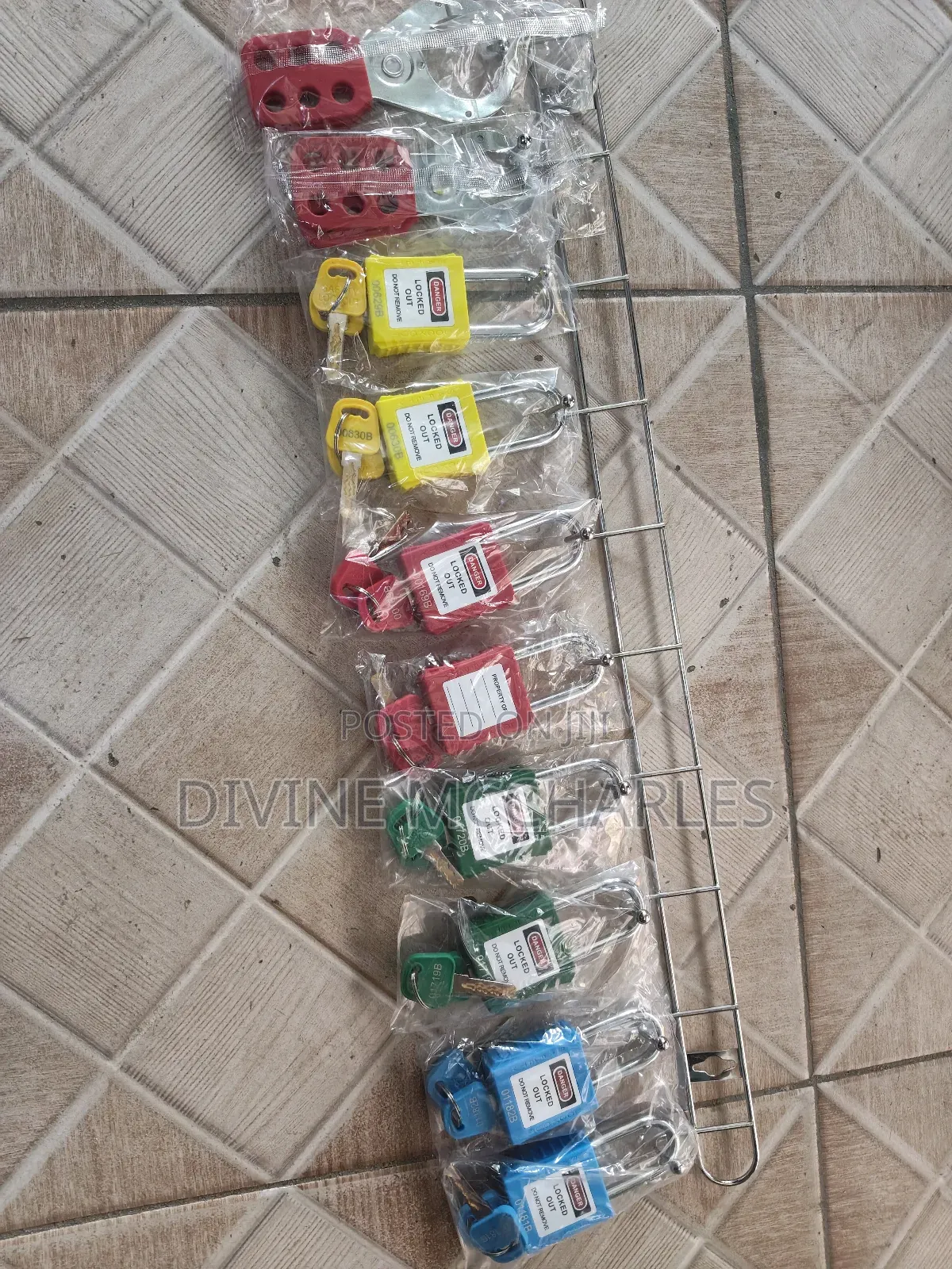 Lockout Padlock Keys