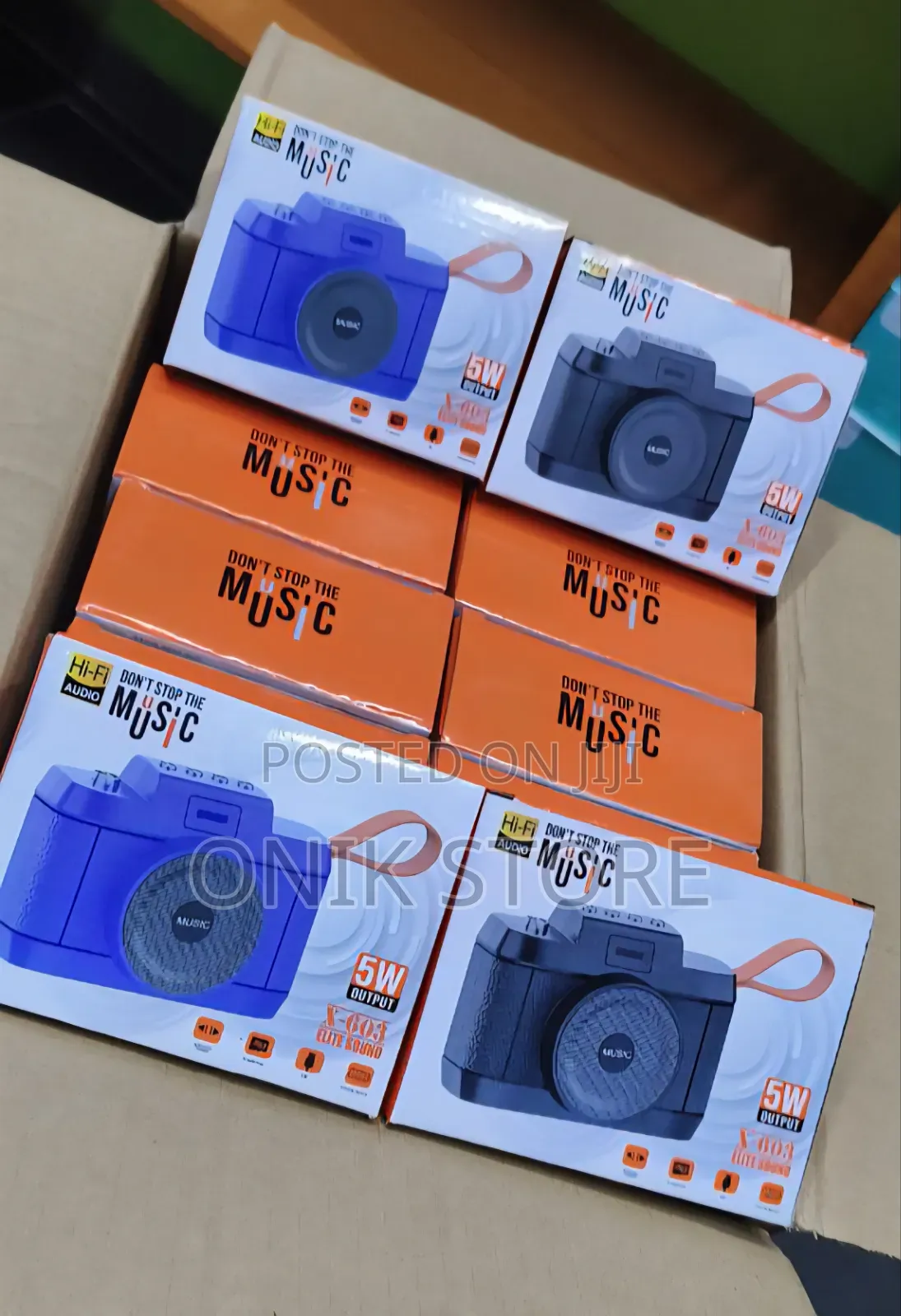 Rechargeable Camera Radio and Bluetooth Speaker
