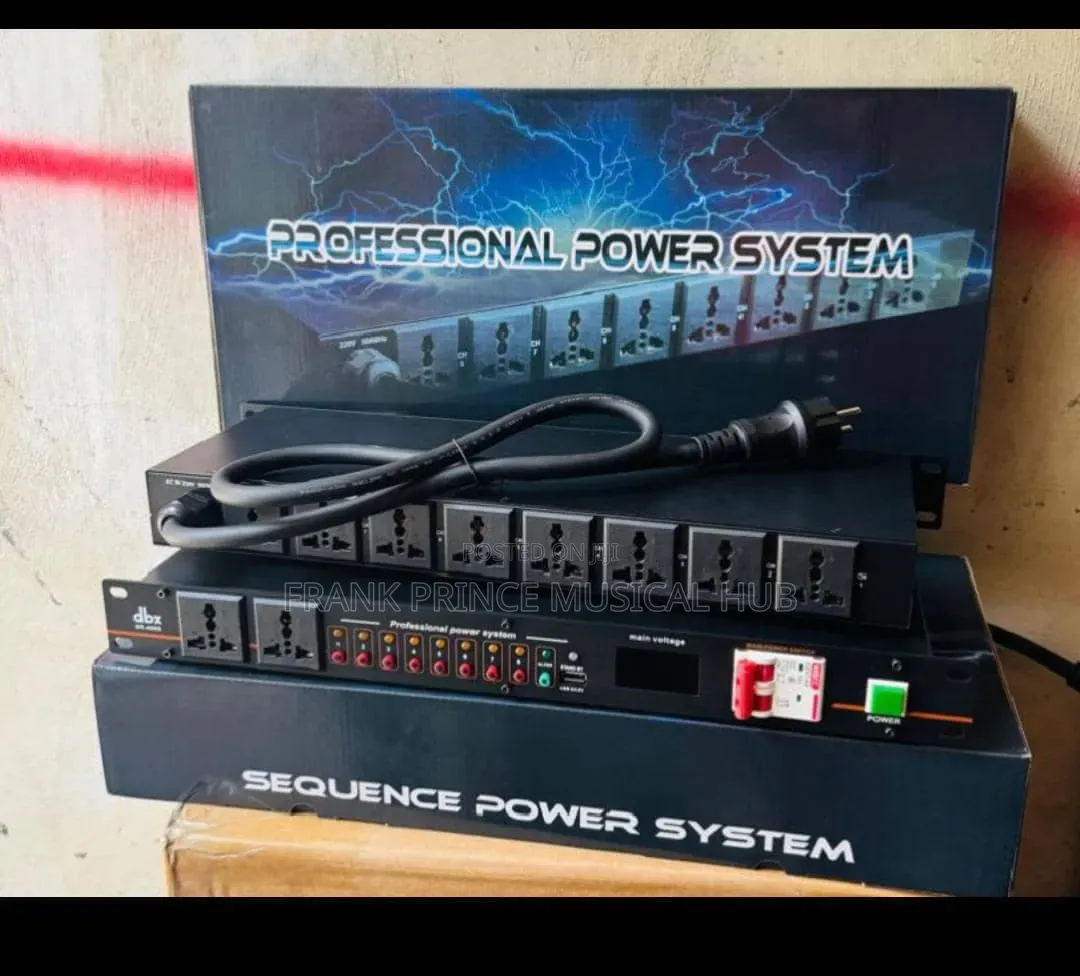 8+2 Channel Rack-Mount Power Sequencer Voltage Monitor (Dbx)