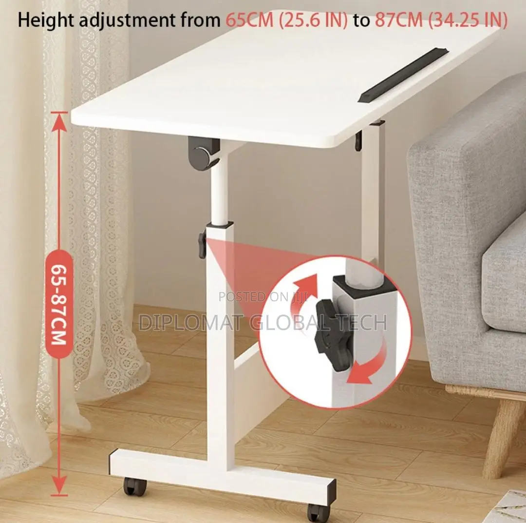 Small Standing Desk Adjustable Height Mobile Stand Up Workstation