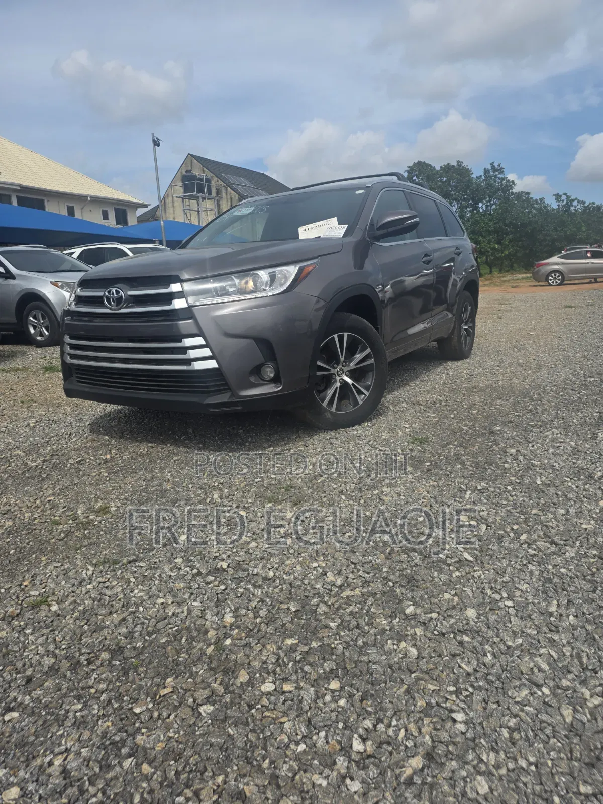 Toyota Highlander XLE V6 4x2 (3.5L 6cyl 6A) 2016 Gray