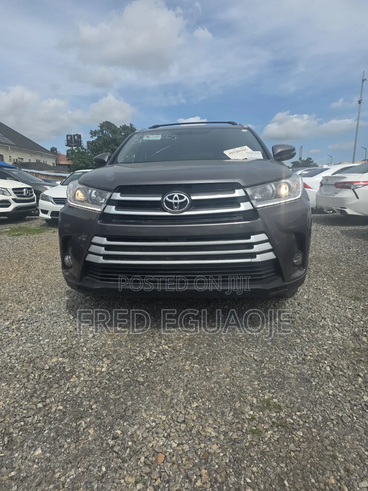 Toyota Highlander XLE V6 4x2 (3.5L 6cyl 6A) 2016 Gray