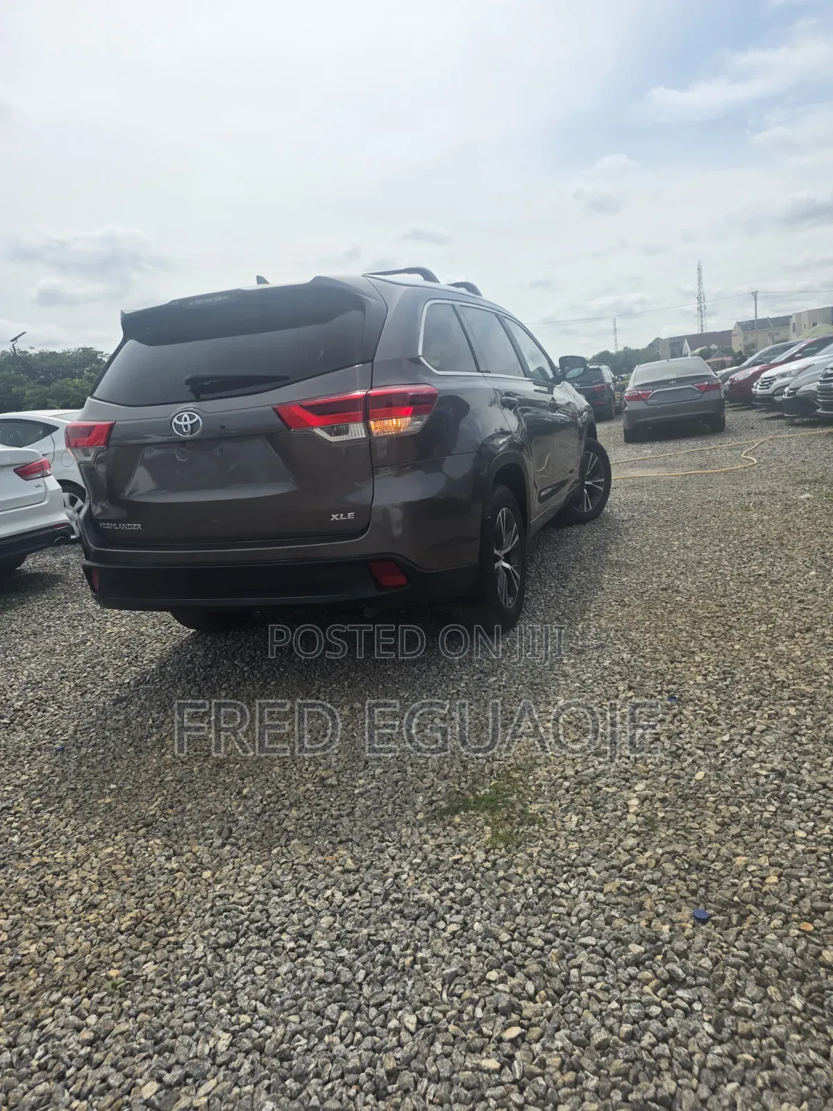 Toyota Highlander XLE V6 4x2 (3.5L 6cyl 6A) 2016 Gray