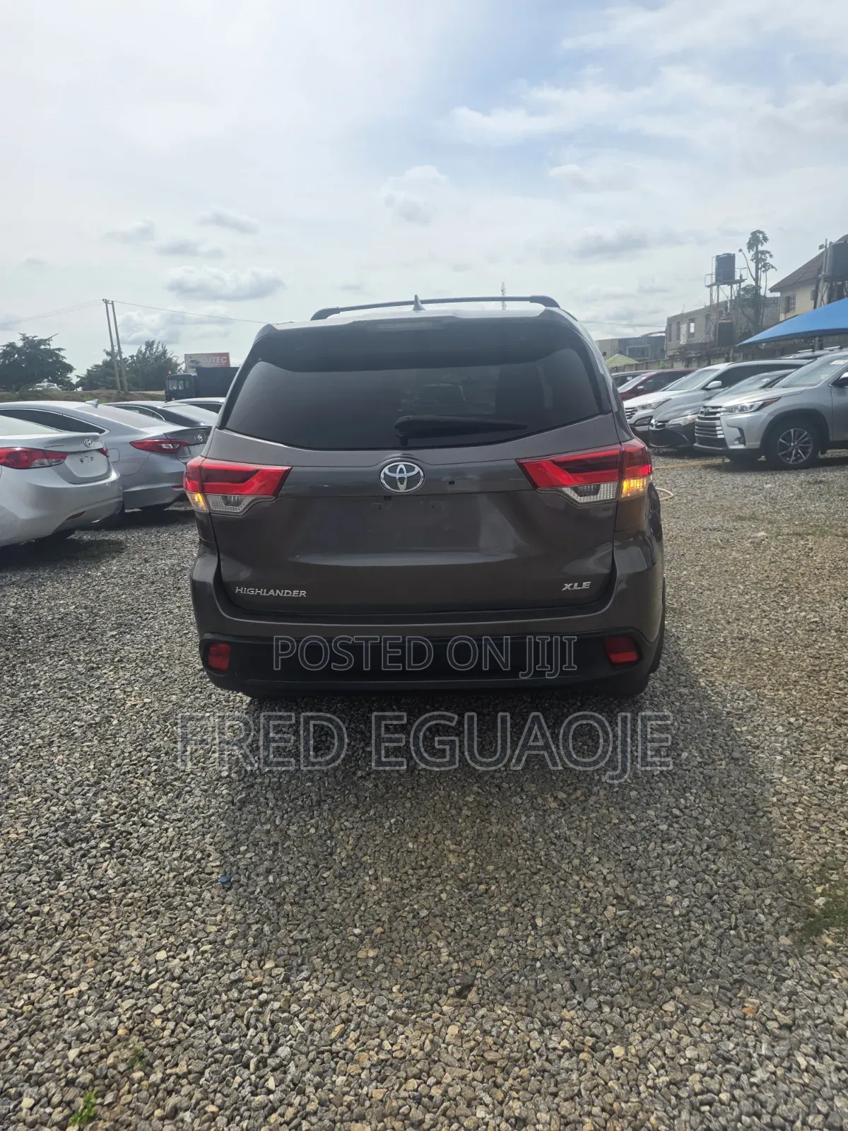 Toyota Highlander XLE V6 4x2 (3.5L 6cyl 6A) 2016 Gray