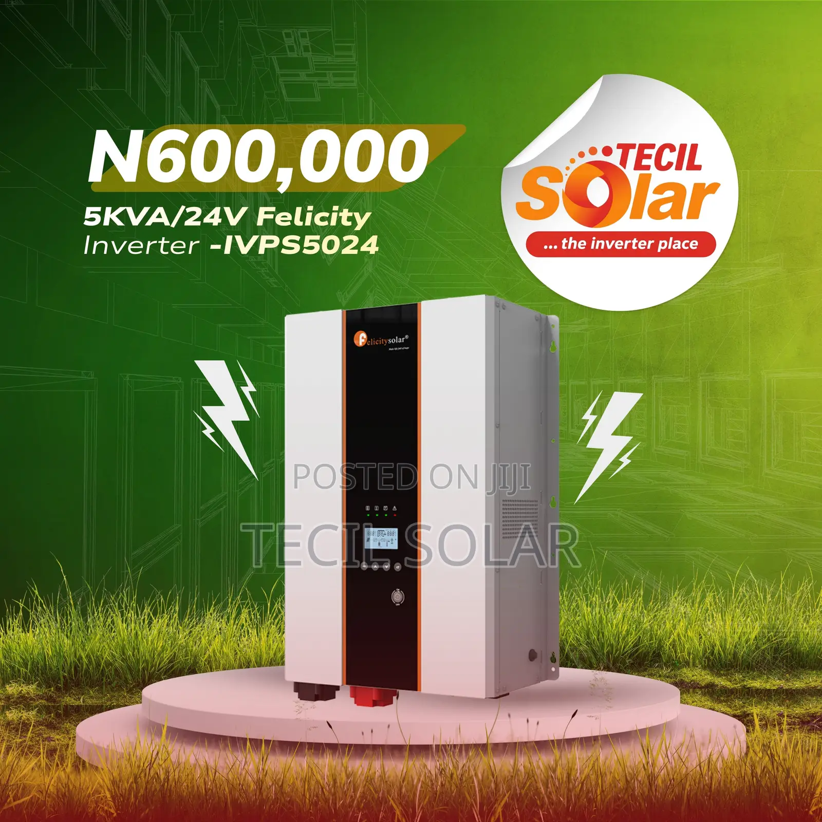 5kva/24v Felicity Inverter -IVPS 5024