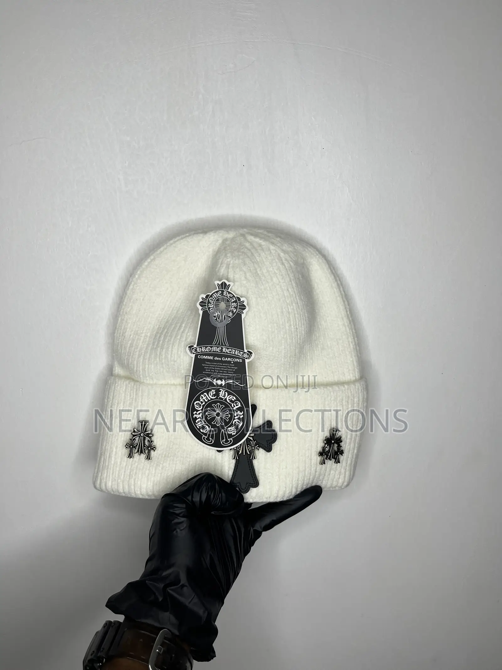White Beanie Headwarmer