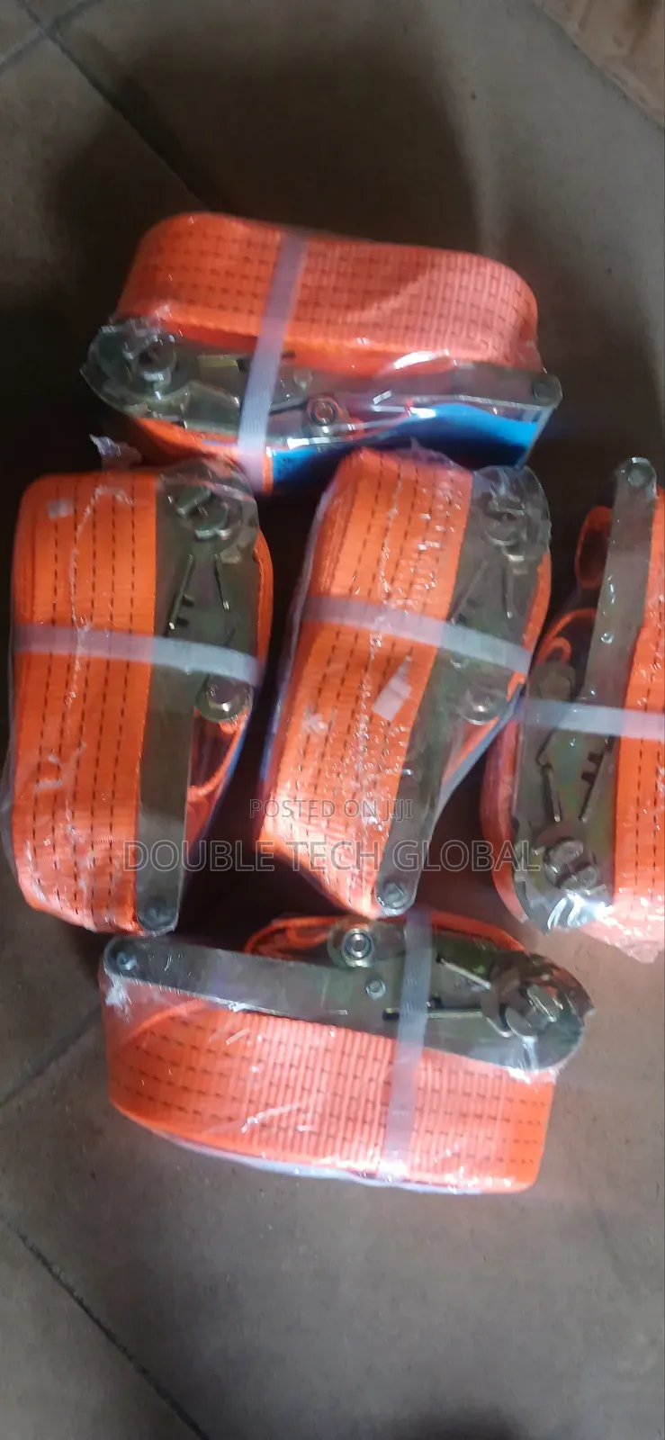 2" X 10 Mitrs Ratchet Cargo Lashing Straps