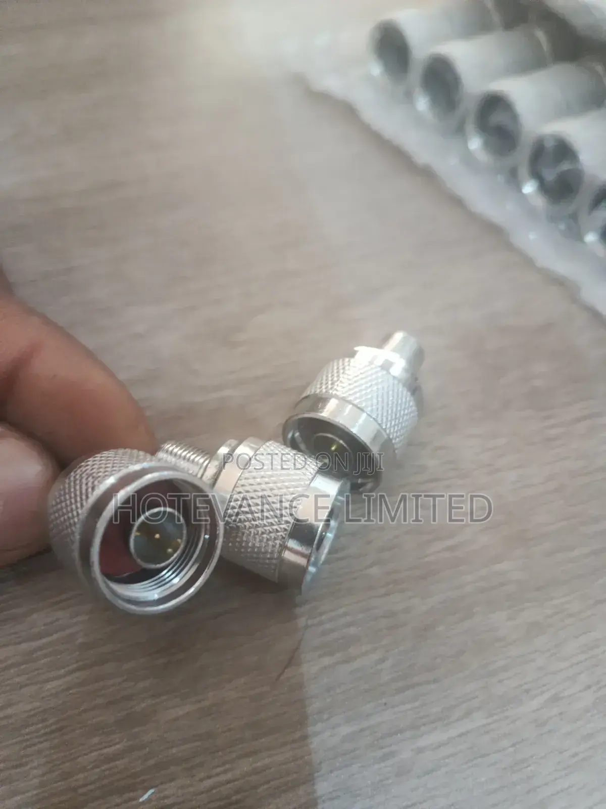 N-Type Male to F-Type Female RF Coaxial Adapter