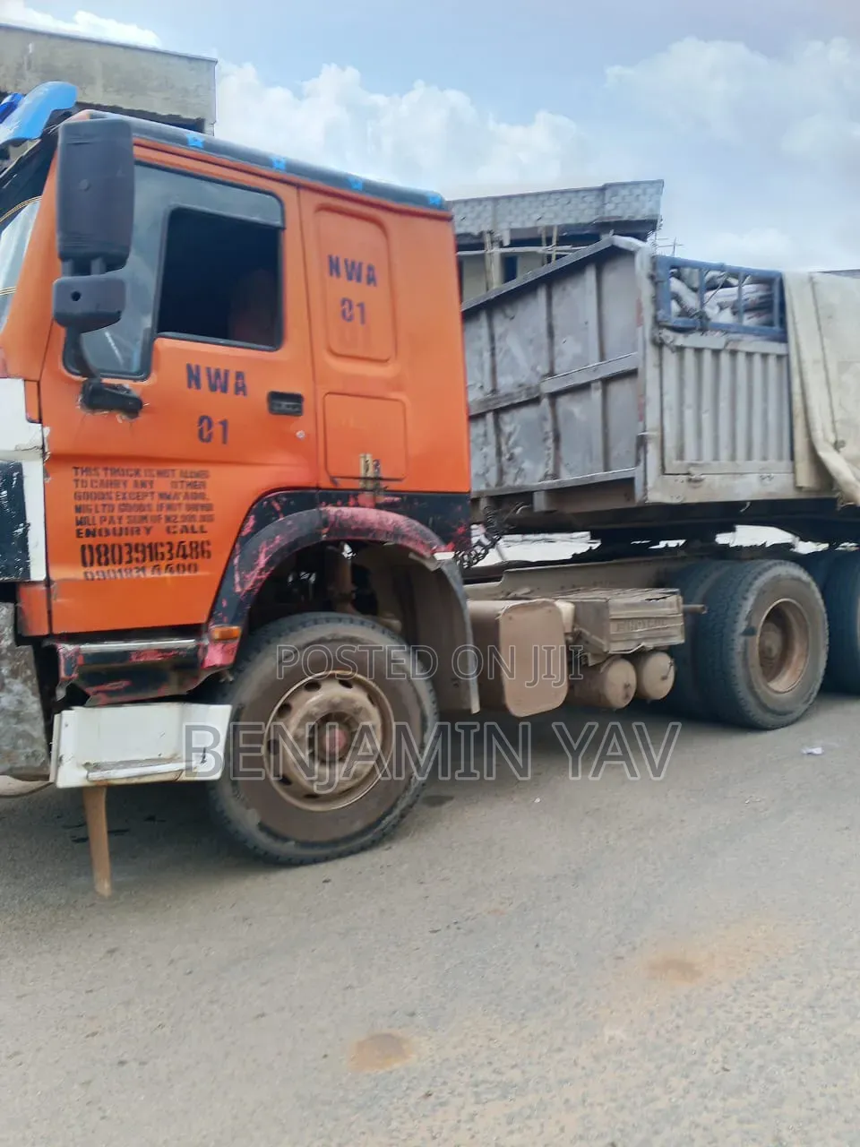 I'm a Dangote Cement Distributor and Site Delivery