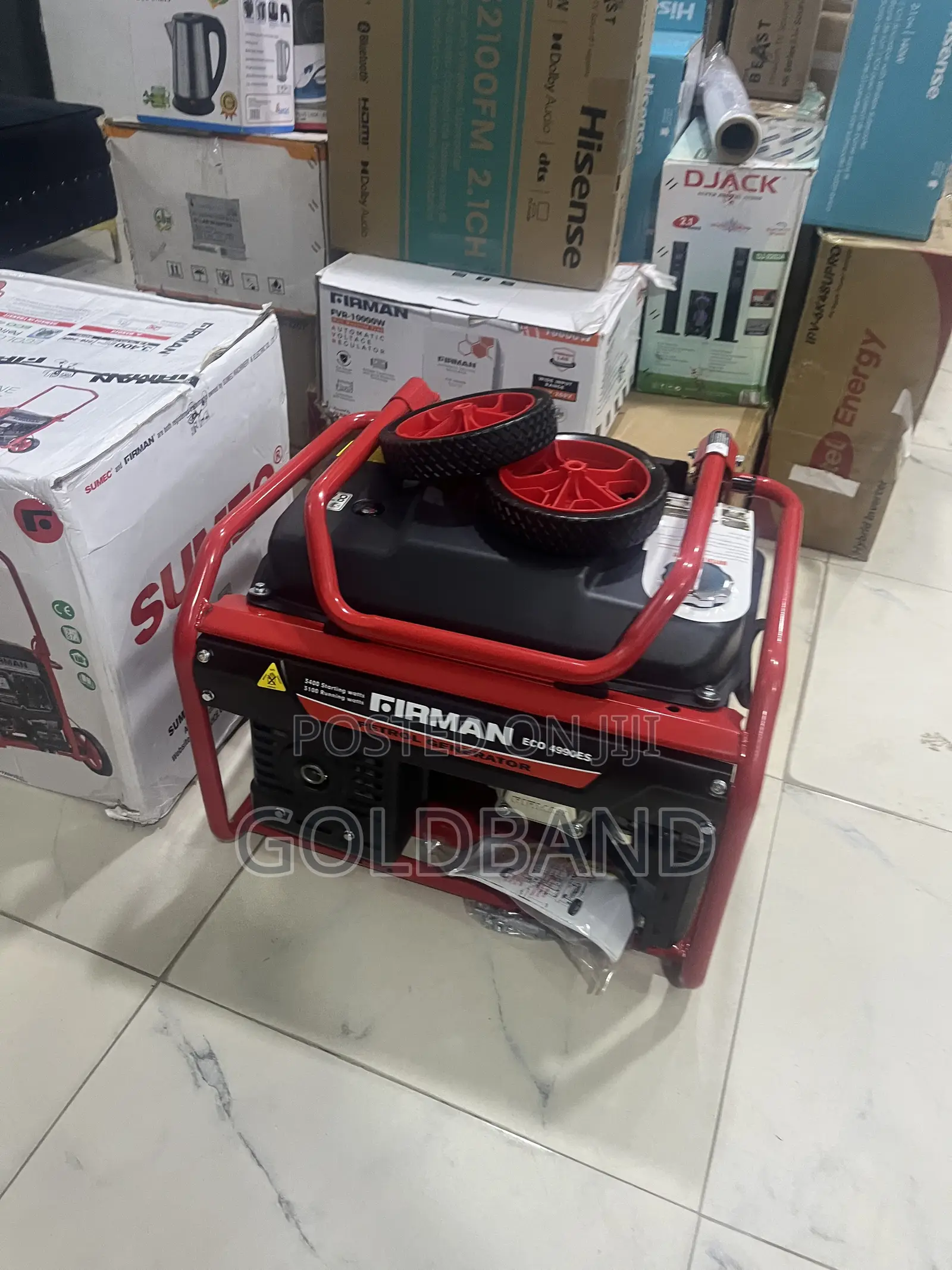 Firman ECO4990ES Electric Start Petrol Generator 3.2kVA