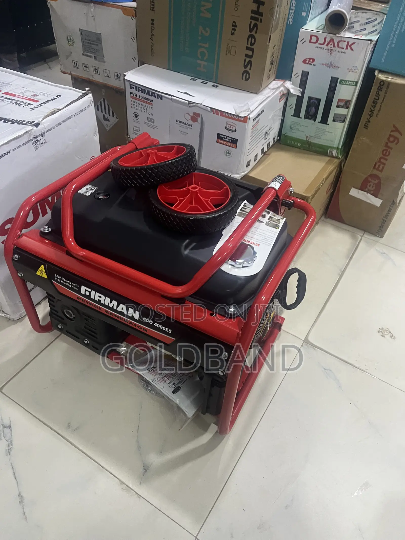 Firman ECO4990ES Portable Automatic Petrol Generator