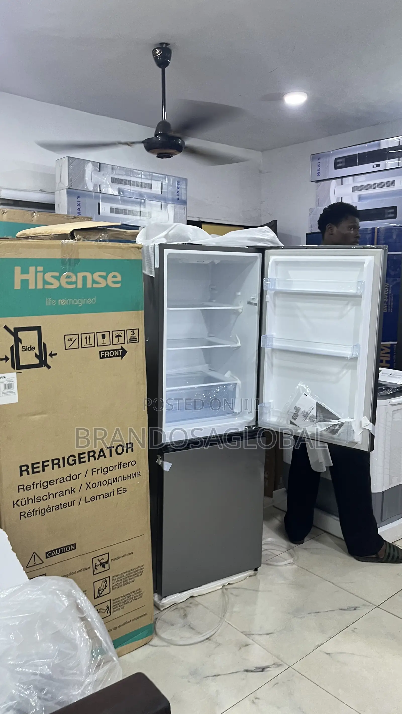 Hisense 29DCA Double Door Refrigerator – Reliable Kitchen Appliance