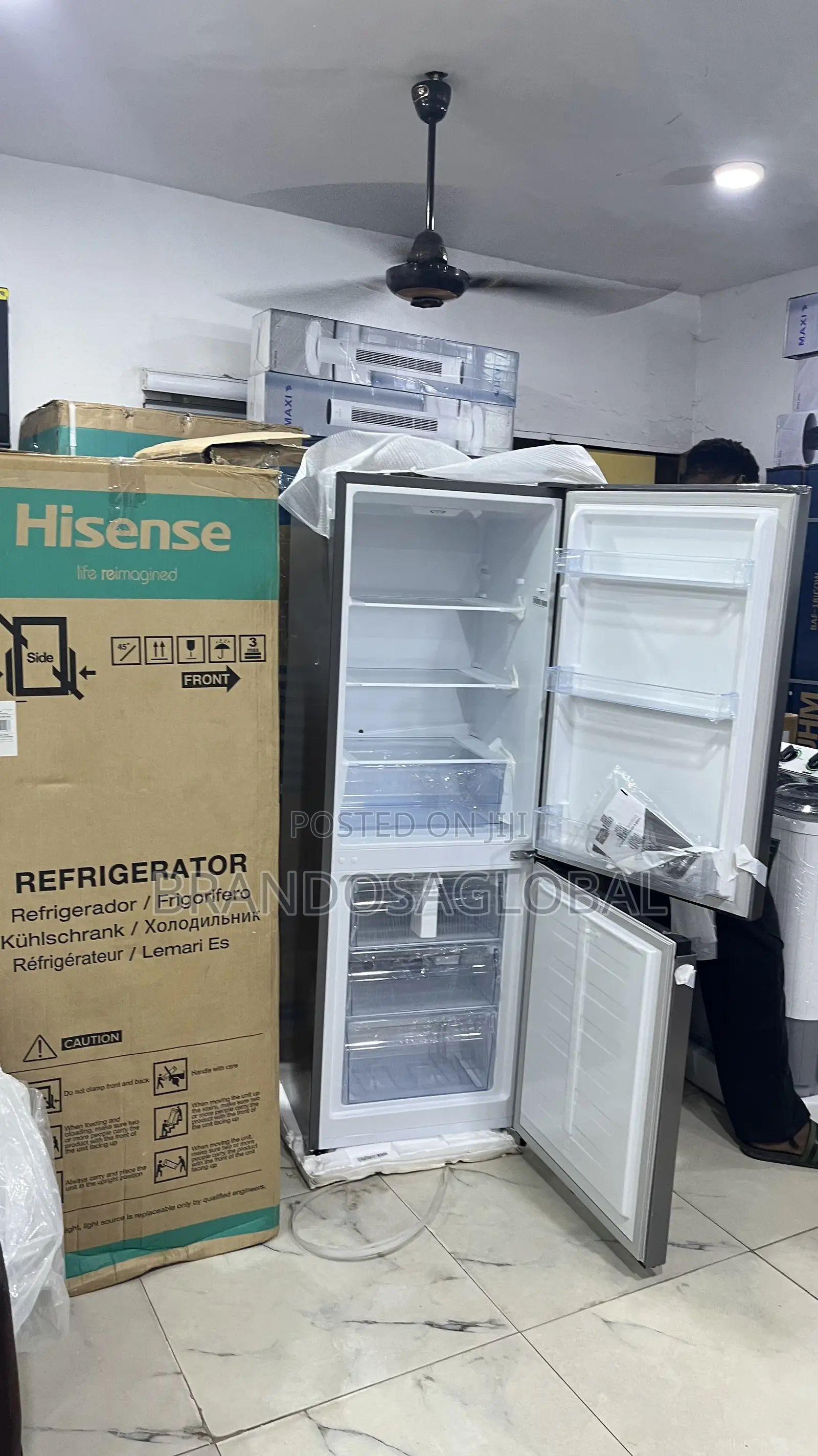 Hisense 29DCA Double Door Refrigerator – Reliable Kitchen Appliance