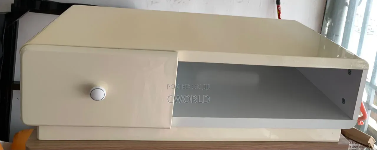 Cream Gloss TV Stand - Imported