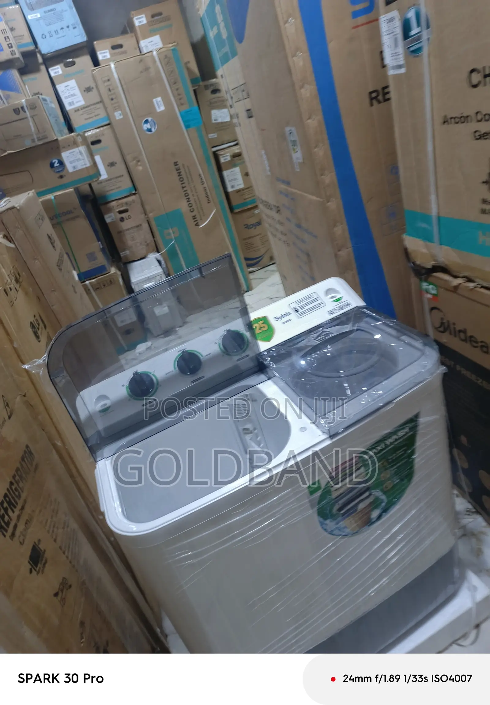 Syinix Manual Twin Tub Washer