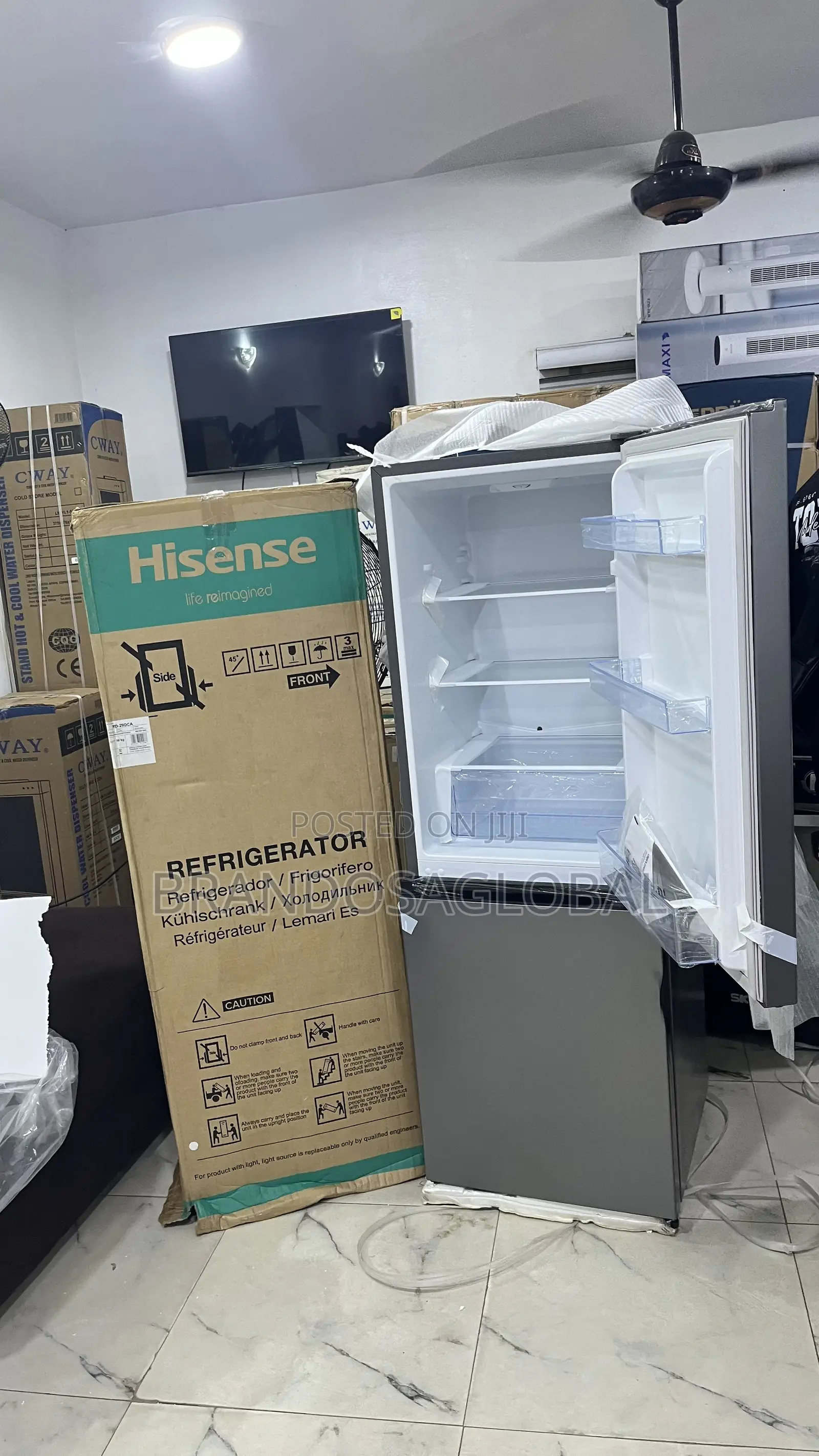 Hisense 225L Double Door Refrigerator – Premium Cooling Appliance