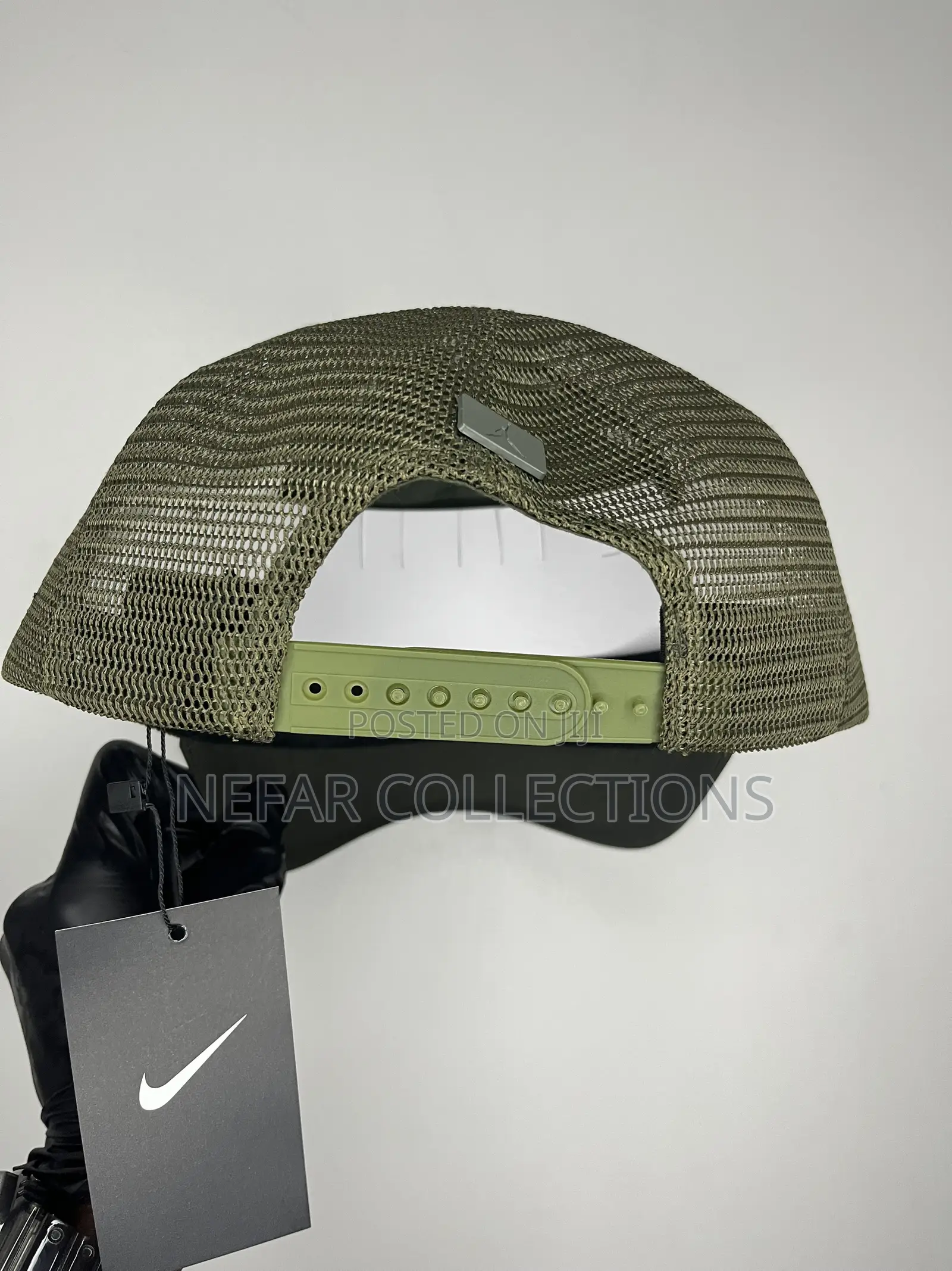 Designer Truckers Face Cap - Green
