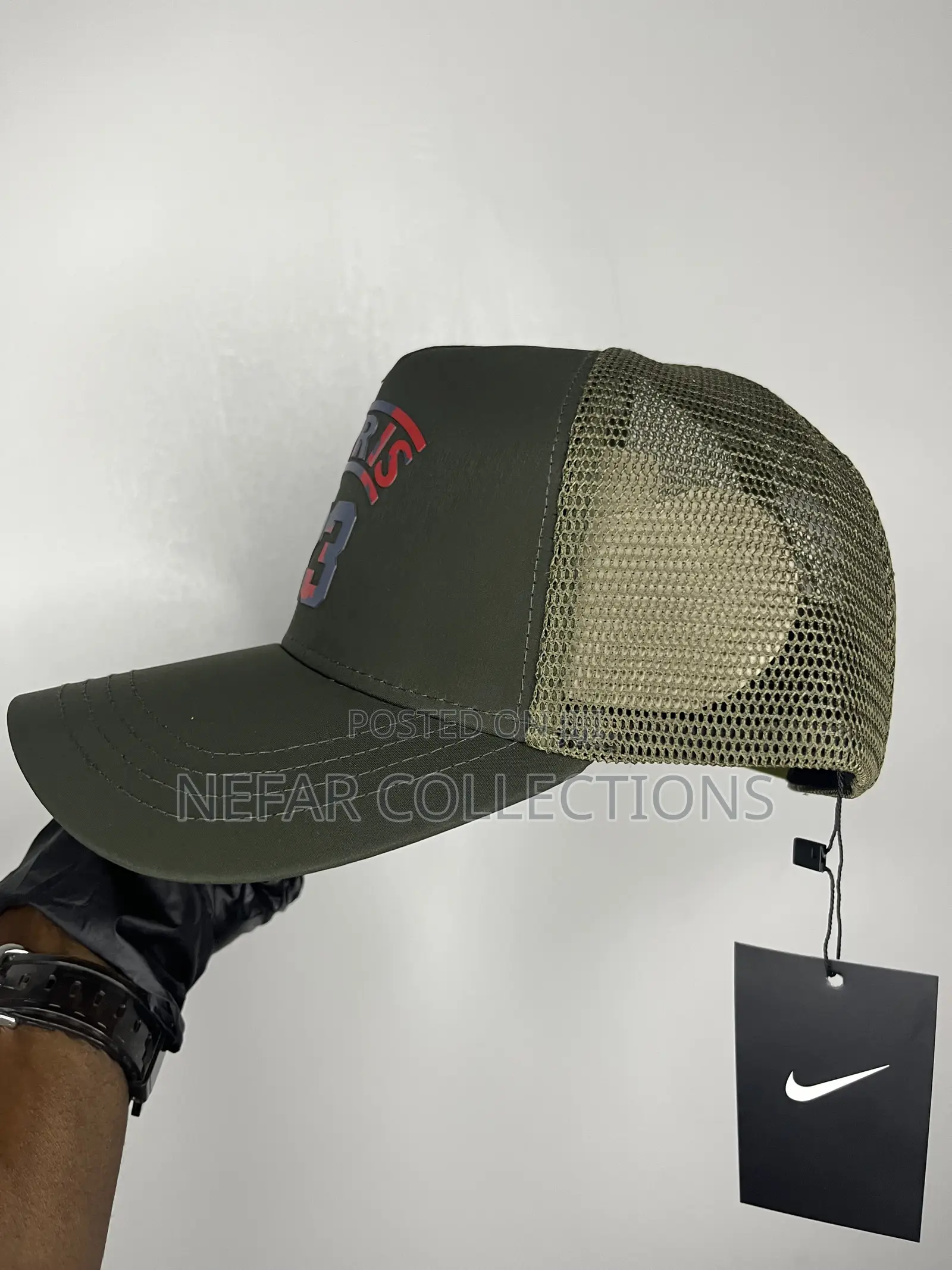 Designer Truckers Face Cap - Green