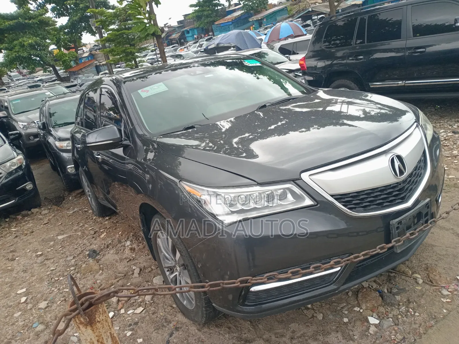 Acura MDX SH 4dr SUV AWD (3.5L 6cyl 9A) 2016 Gray