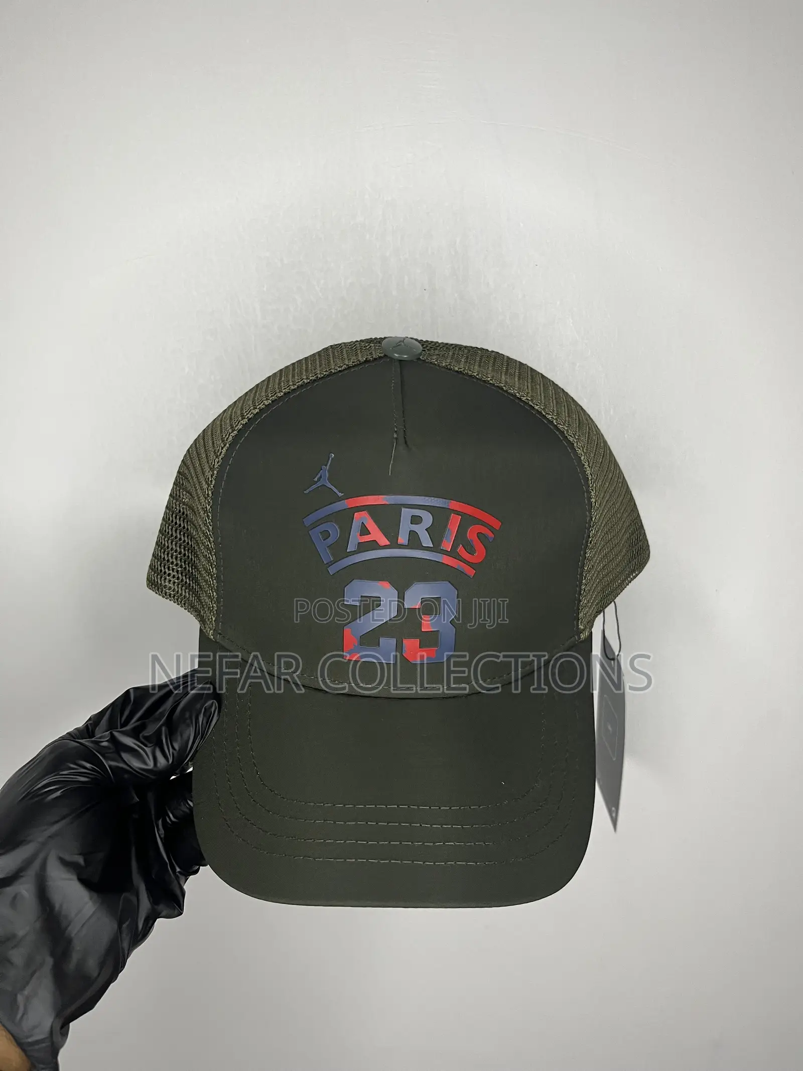 Designer Truckers Face Cap - Green