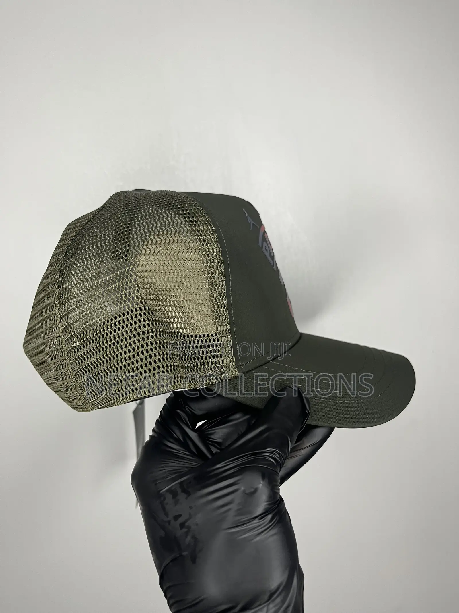 Designer Truckers Face Cap - Green