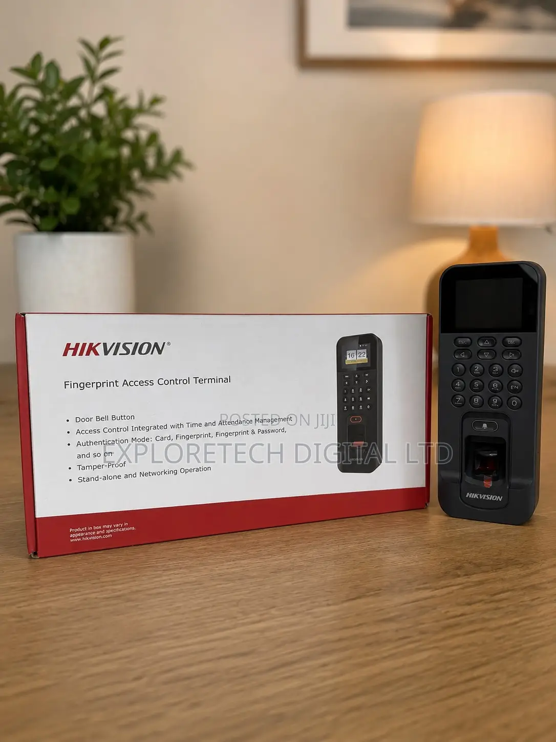 Hikvision Access Control With Fingerprint Time Management