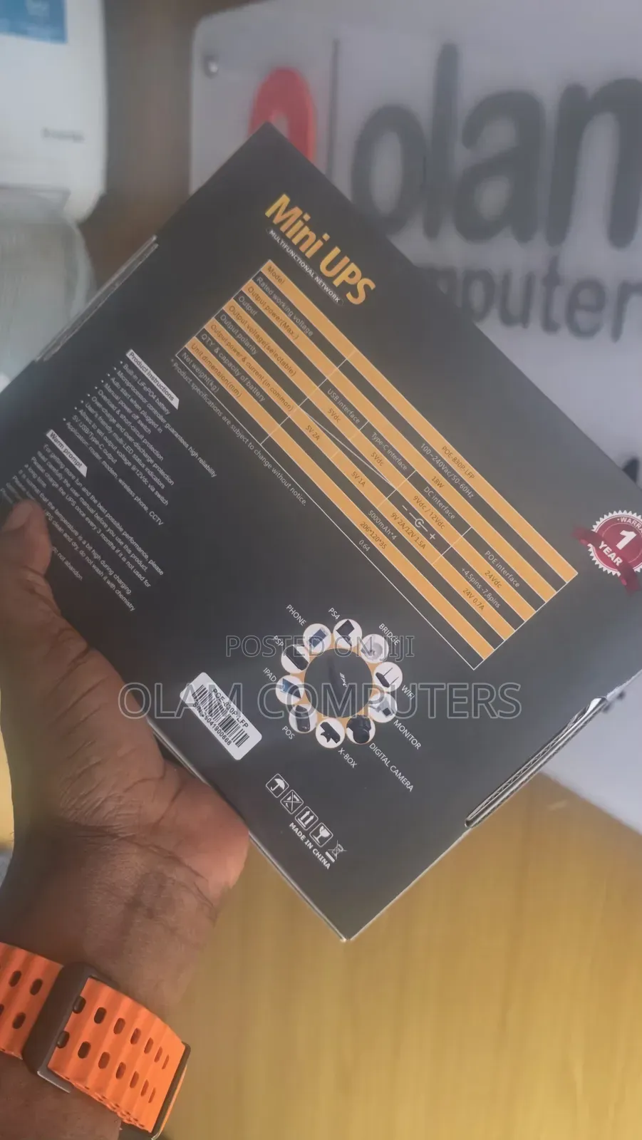 Ske Mini Ups 20000mah Poe-830p-LFP