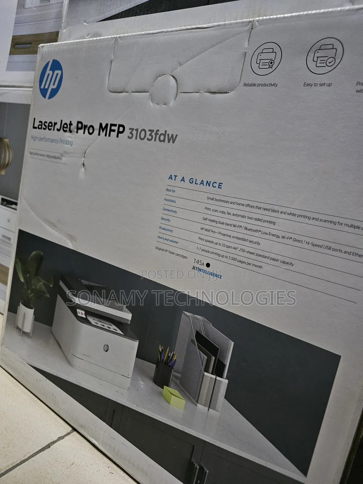 HP Laserjet Pro MFP 3103fdw