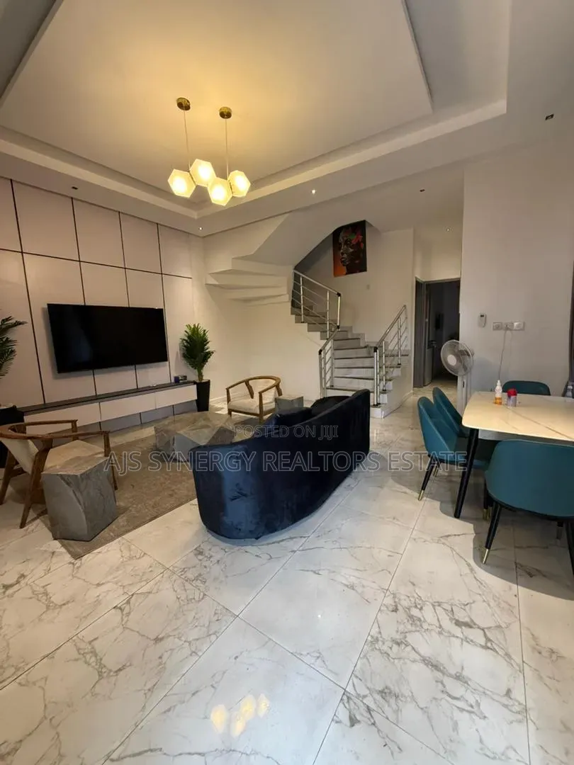 Furnished 4bdrm Duplex in Ikota for rent