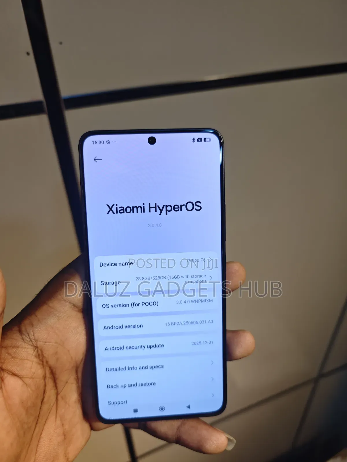 Xiaomi Poco F6 512 GB Black