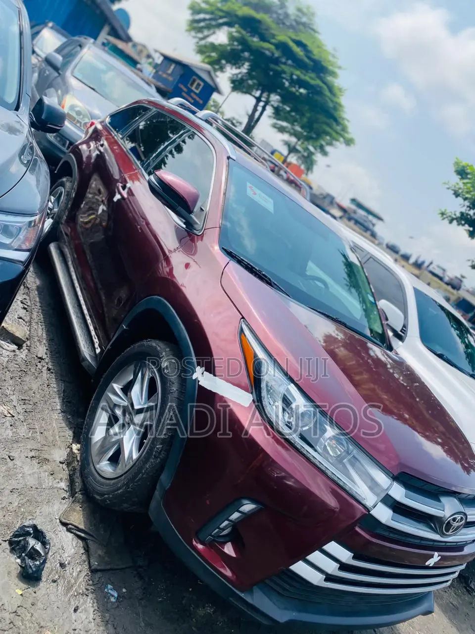 Toyota Highlander 2015 Burgundy