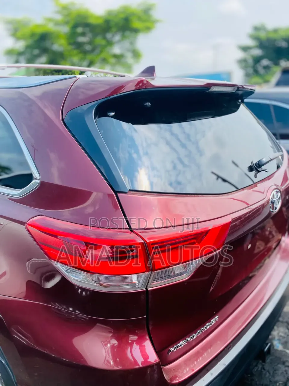 Toyota Highlander 2015 Burgundy