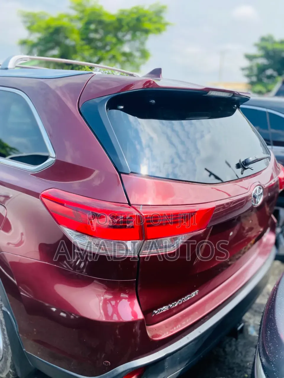 Toyota Highlander 2015 Burgundy
