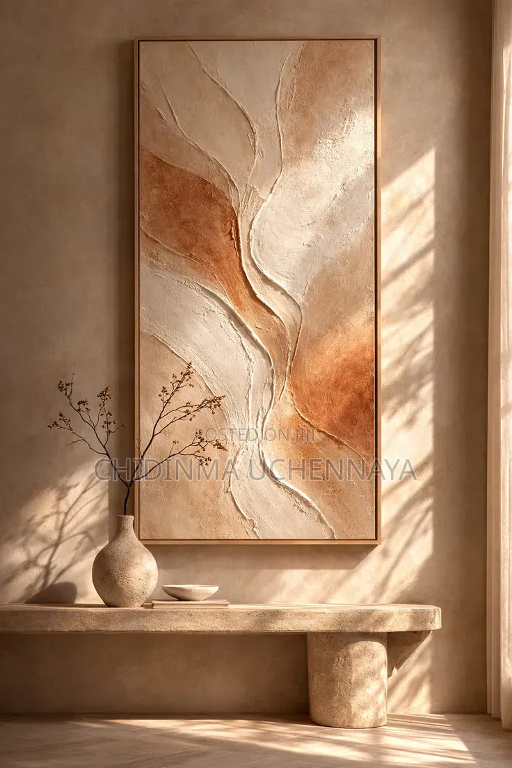 New Abstract Home Decoration Pieces Textured Artwork