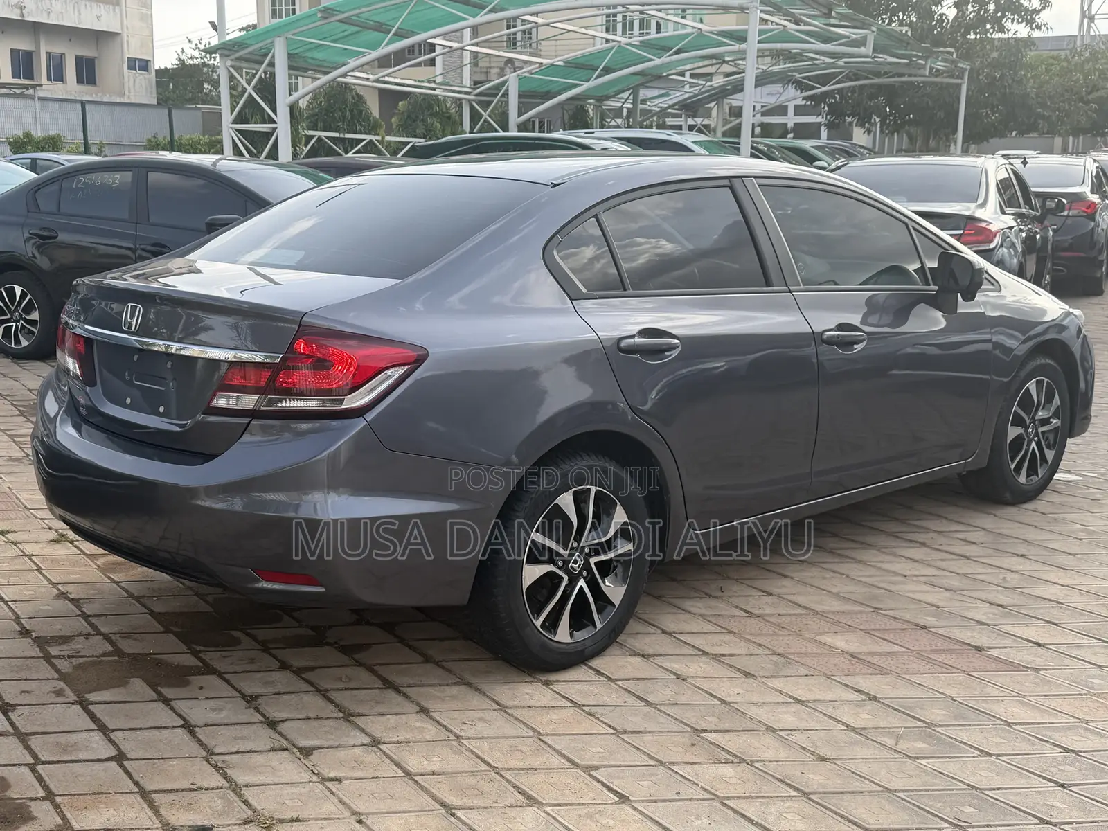 Honda Civic EX-L 4dr Sedan (1.8L 4cyl CVT) 2014 Gray