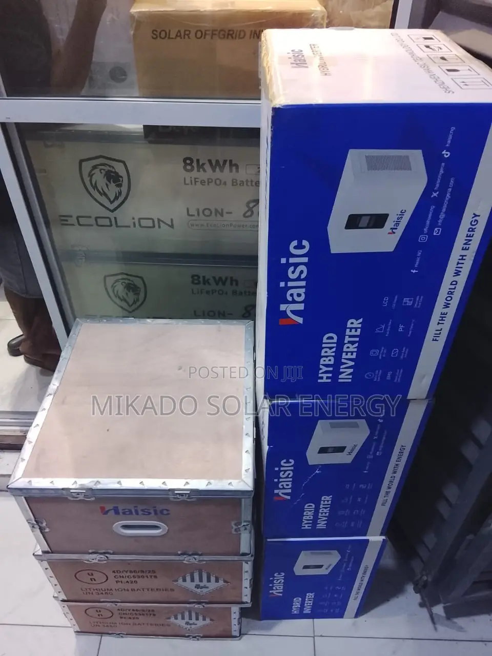 4kwh Haisic All-in-One Solar Generator Powerful Reliable Backup Power