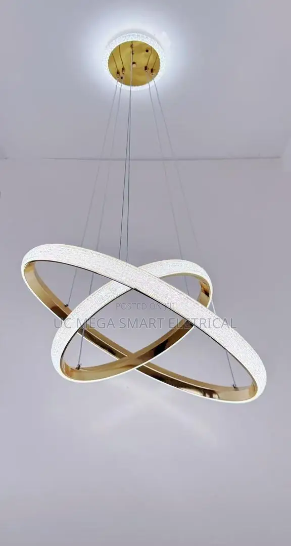 White LED Pendant Lamp for Living Room Dining Room Bedroom Kitchen
