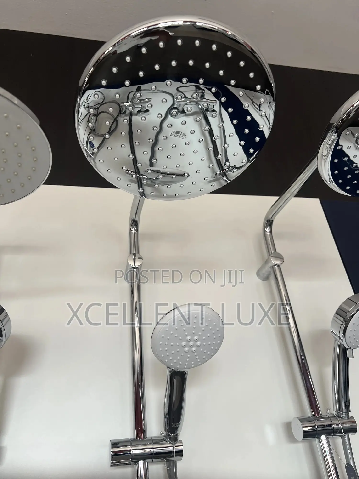 Grohe Chrome Shower Mixer Set. Made in Germany