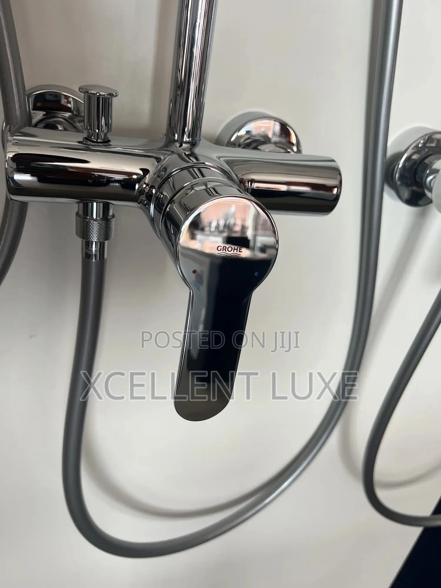 Grohe Chrome Shower Mixer Set. Made in Germany