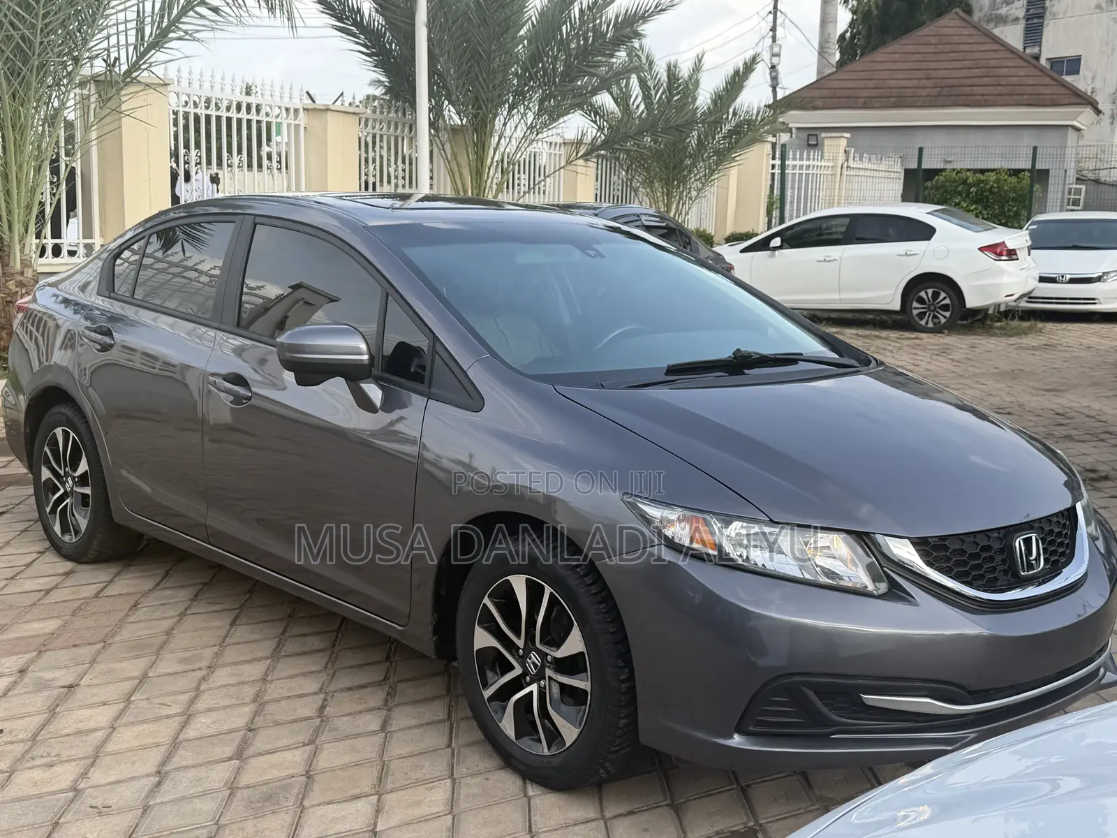 Honda Civic EX-L 4dr Sedan (1.8L 4cyl CVT) 2014 Gray